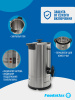 Электрокипятильник для кофе WB-DWC10L (двойные стенки) Foodatlas